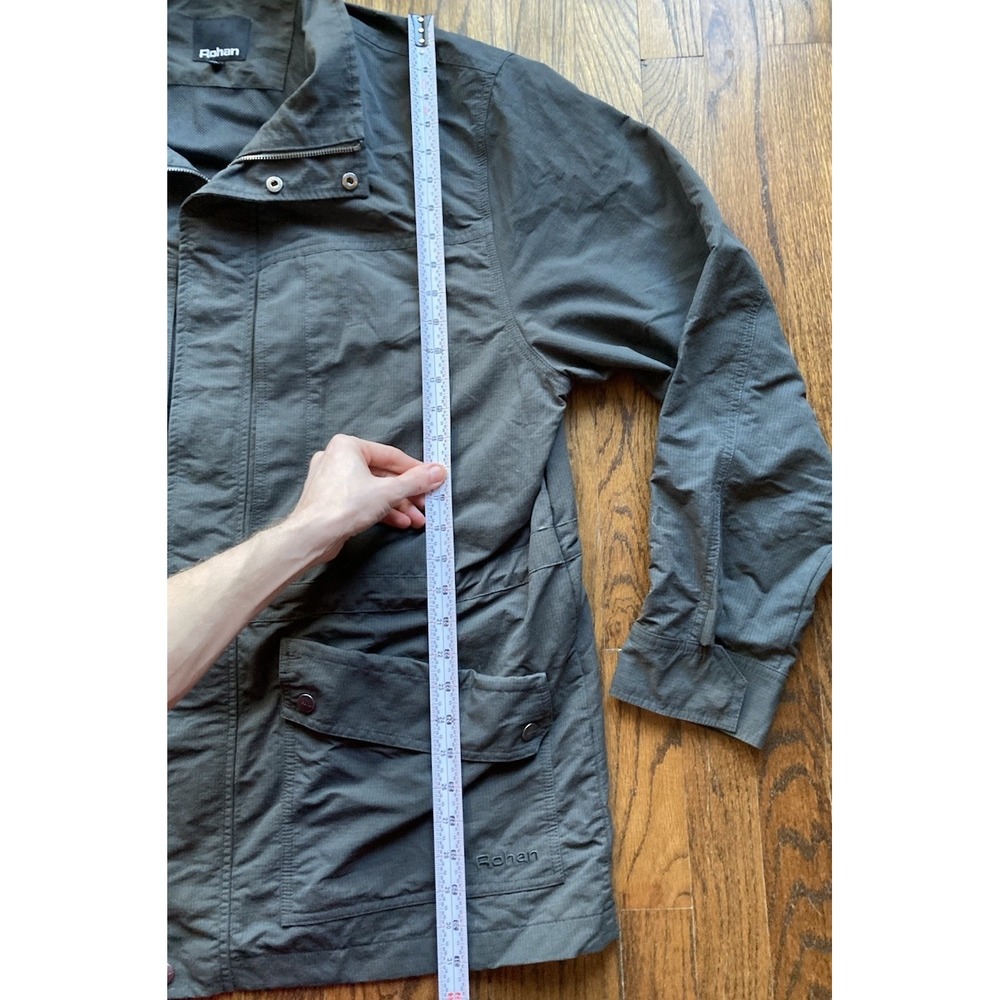 Rohan Field Jacket Mens Size 2XL Utility Coat Pockets Lightweight Ripstop - Picture 7 of 11